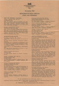 Österreichisches Filmmuseum Wien: Retrospektive Dsiga Wertow, Josef von Sternberg