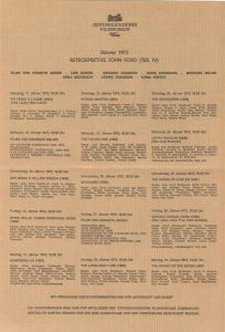 Österreichisches Filmmuseum Wien: Retrospektive John Ford (Teil IV)