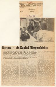 Wertow - ein Kapitel Filmgeschichte
