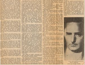 Ehrungen eines Sowjetkünstlers