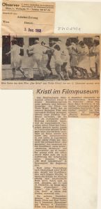 Kristl im Filmmuseum 