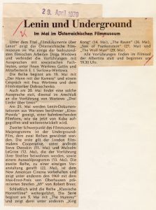 Kino-Pravda No. 01-23Kin-Pravda Nr. 01-23