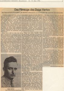 Das Filmauge des Dsiga Vertov