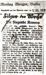 Die fliegende Kamera