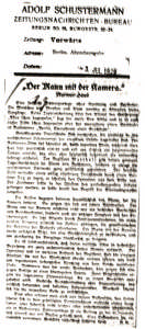 Der Mann mit der Kamera