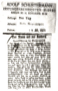 Der Mann mit der Kamera