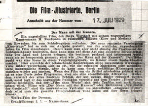 Der Mann mit der Kamera