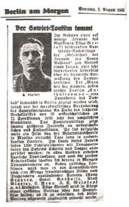 Der Sowjet-Tonfilm kommt