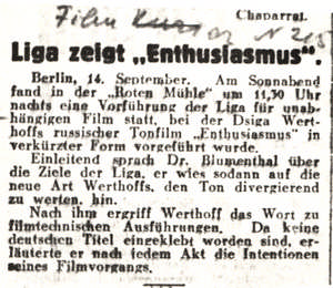 Liga zeigt 'Enthusiasmus