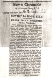 Soviet Labour Film