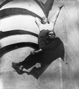 Vertov and a colleague posing