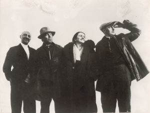 Vertov mit Freunden