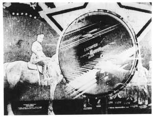 Mehrfachbelichtung Lautsprecher und Klavier