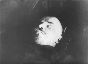 Lenin im Sarg