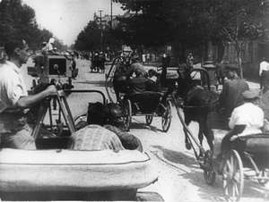 Kutsche wird gefilmt