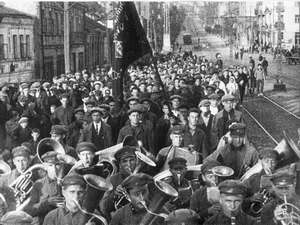 Arbeiteraufmarsch, in Wien?