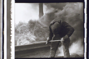 Arbeiter mit brennender Schlacke Motiv 3