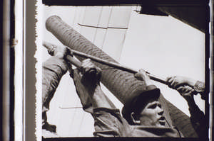 Arbeiter hämmern Motiv 17