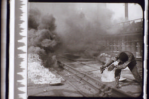 Arbeiter mit brennender Schlacke Motiv 8